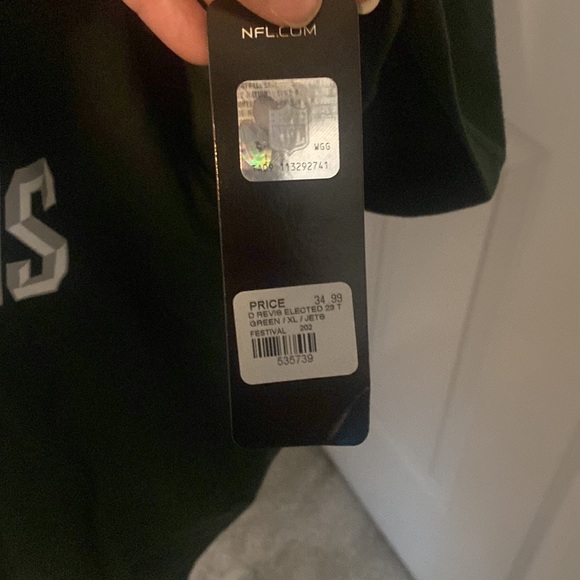 Authentic Pro Football HOF Shirt- Jets - Picture 4 of 5